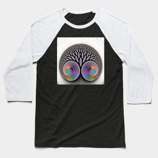 fantasy winter tree design Baseball T-Shirt